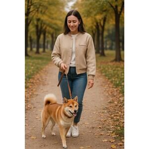 H&M Short Bomber Jacket - Medium